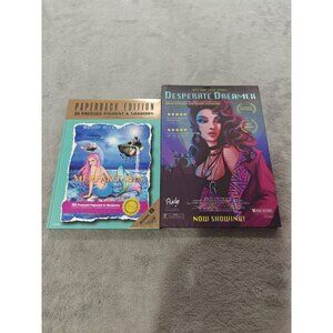 2 Rude Cosmetics Eyeshadow Palettes.Desperate Dreamer & Merfantasia New